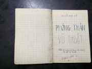 Một số nội dung trong sổ tay ghi chép của võ sư Nguyễn Ngọc Nội